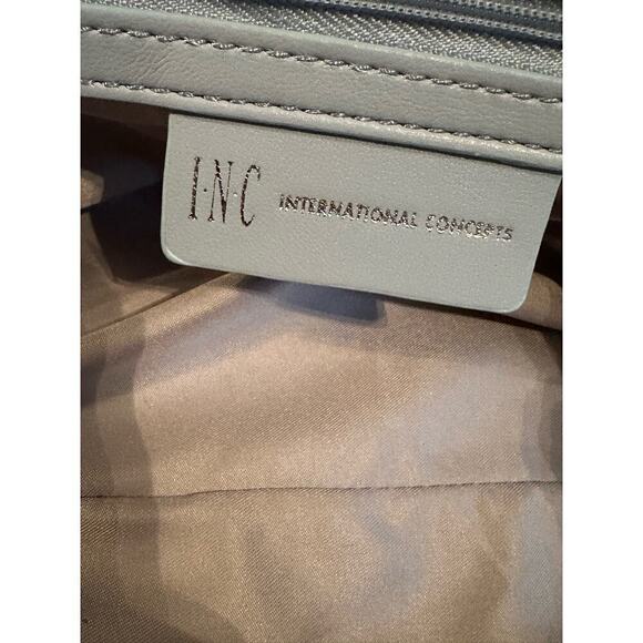 INC International Concepts Kj Clutch Shoulder Bag Purse Bluebell - Picture 8 of 8